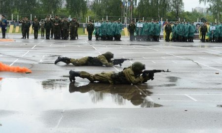 Кировская команда приняла участие в  открытии оборонно-спортивного лагеря ПФО «Гвардеец»