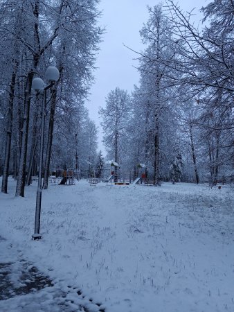 Под белым-белым покрывалом октября