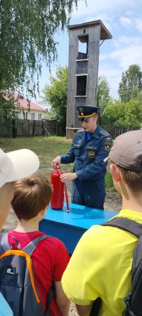 Экскурсия в пожарную часть