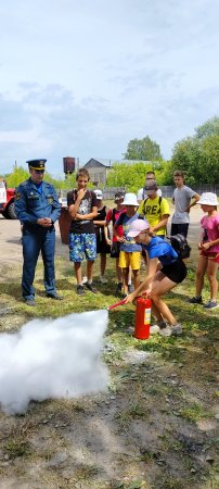 Экскурсия в пожарную часть